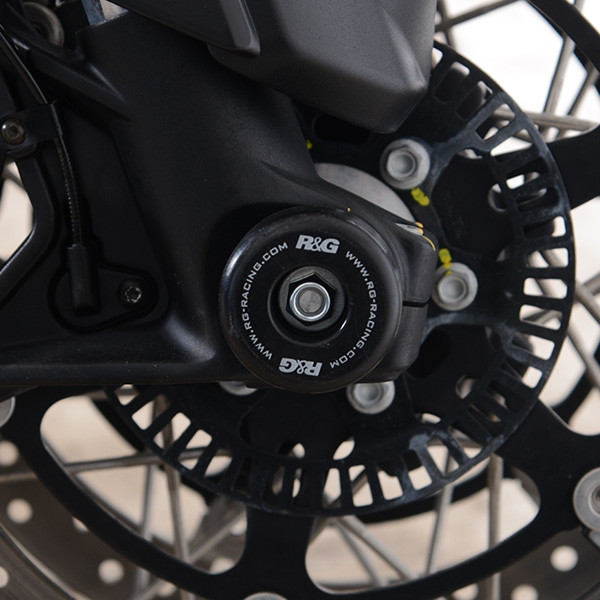 R&G Fork Protectors for the Moto Guzzi V85TT '19- & V100 '23-